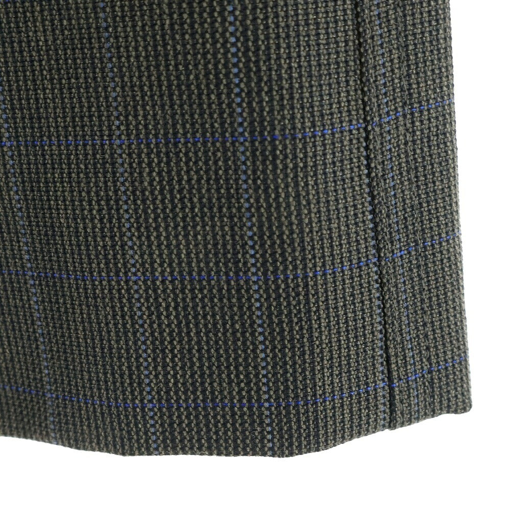 Acne Studios(アクネ ストゥディオズ) ループデザイン チェック柄 スラックスパンツ ブラウン FN-MN-TROU000271