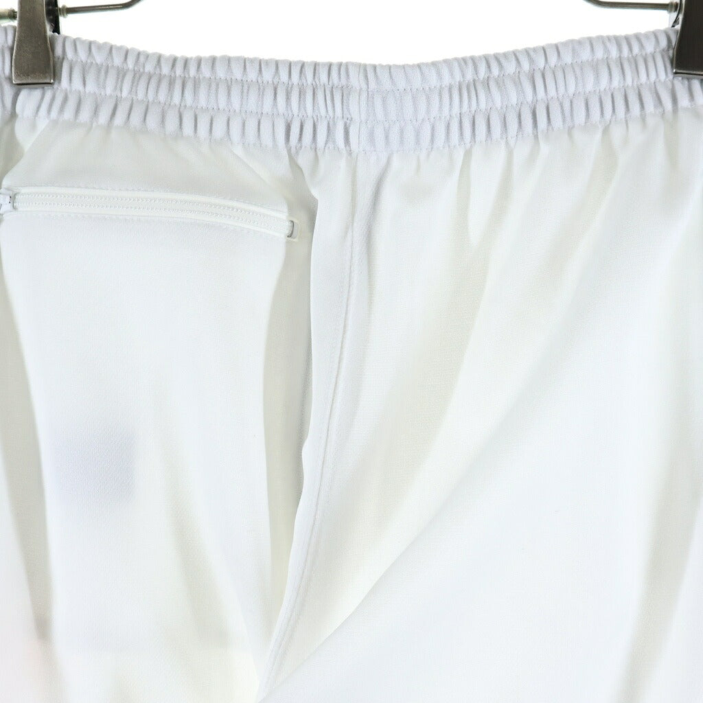 Needles(ニードルス) TRACK PANTS ロゴデザイン サイドライン トラックパンツ ホワイト LQ436
