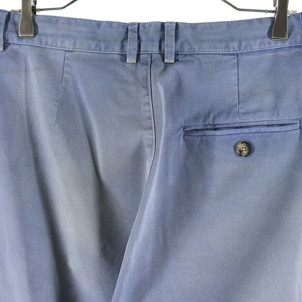 LOEWE(ロエベ) LOW CROTCH TROUSERS ロークロッチ トラウザー ワイドパンツ ブルー H526Y04WEI