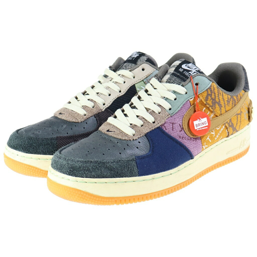 NIKE(ナイキ) ×TRAVIS SCOTT AIR FORCE1 CACTUS JACK トラヴィススコット カクタスジャック ローカットスニーカー マルチ US12/30cm CN2405-900