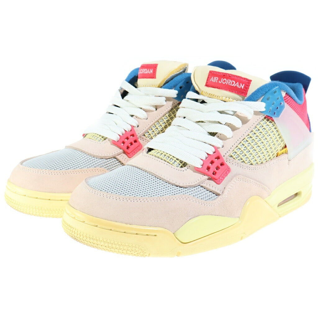 NIKE(ナイキ) ×UNION AIR JORDAN 4 GUAVA ICE ユニオン エアジョーダン4 グァバアイス ハイカットスニーカー マルチ US11/29cm DC9533-800