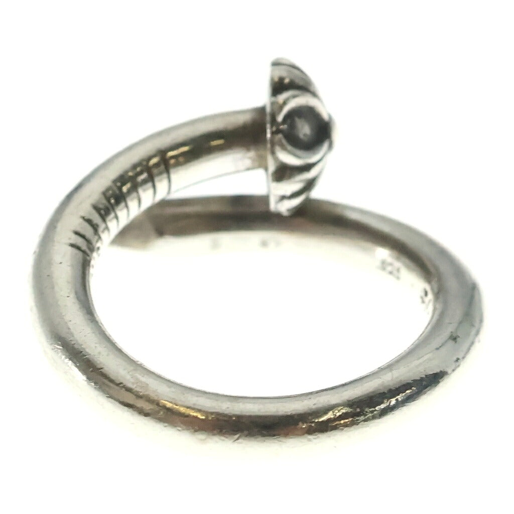 CHROME HEARTS(クロムハーツ) NAIL CRSBALL ネイル クロスボール リング シルバー BCA349