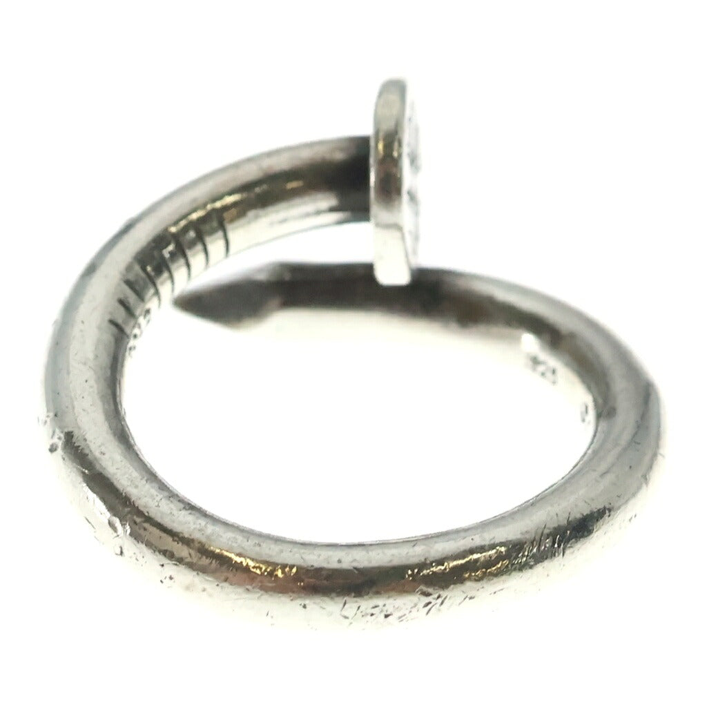 CHROME HEARTS(クロムハーツ) NAIL FLAT ネイル フラット リング シルバー BCA350