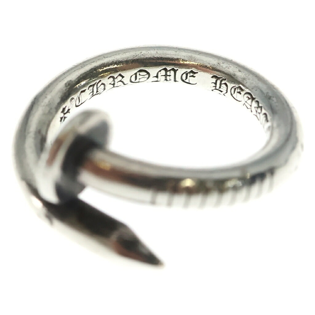 CHROME HEARTS(クロムハーツ) NAIL FLAT ネイル フラット リング シルバー BCA350