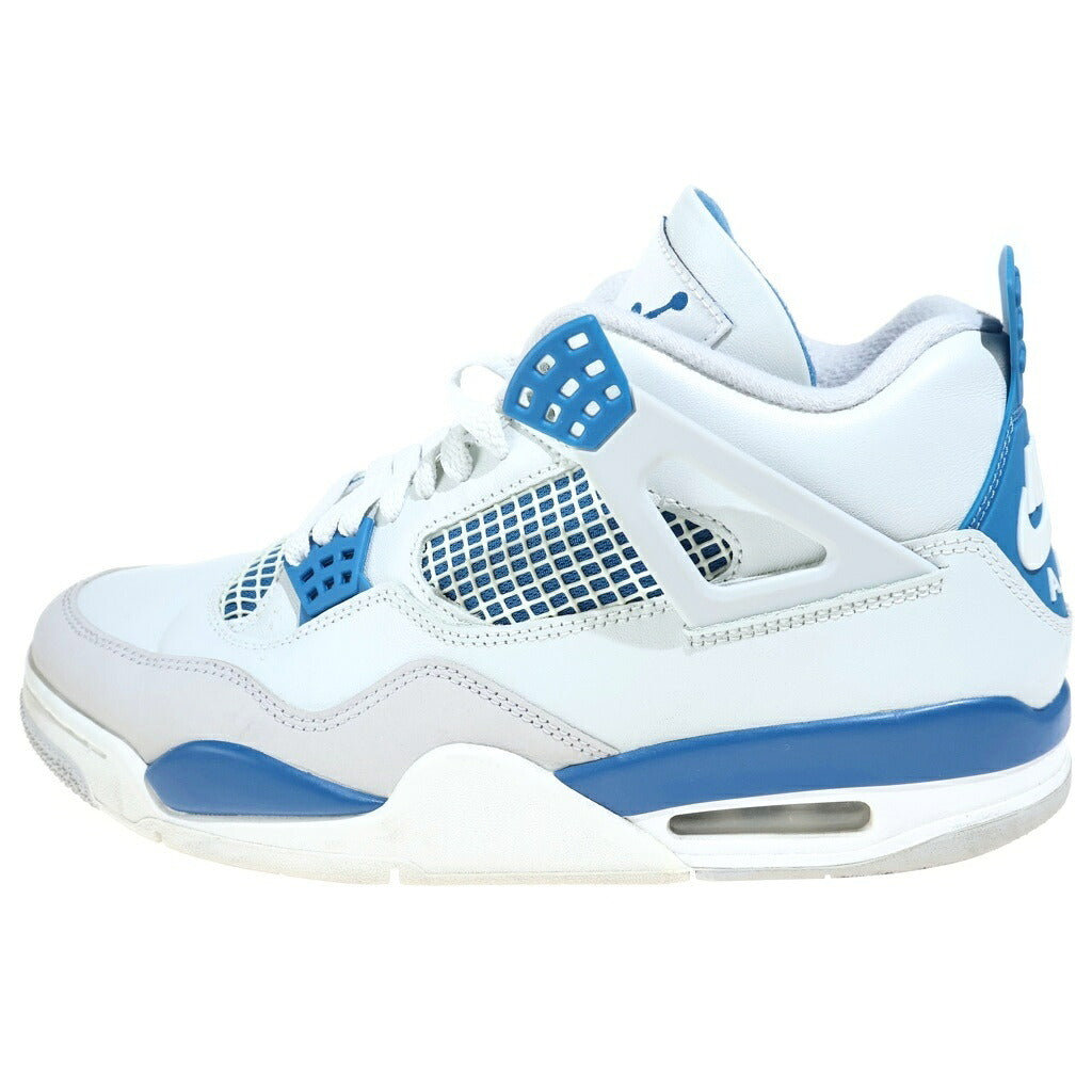 NIKE(ナイキ) AIR JORDAN 4 RETRO INDUSTRIAL BLUE エアジョーダン4 レトロ インダストリアルブルー ローカットスニーカー ホワイト/ブルー US10/28cm FV5029-141
