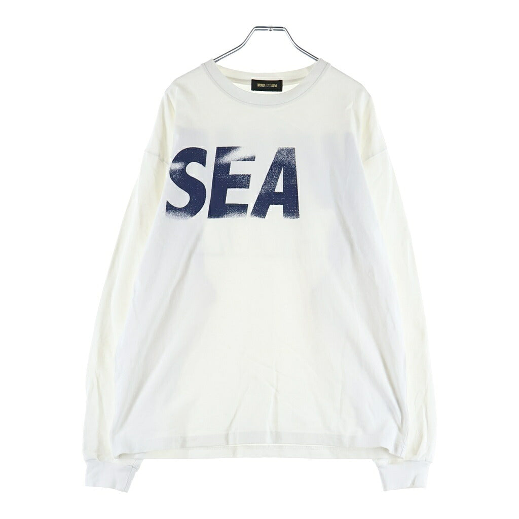 WIND AND SEA(ウィンダンシー) 23SS P-DYE L/S TEE ピーダイ 長袖Tシャツ カットソー ホワイト WDS-0-SEA-23-Q3-CS-01