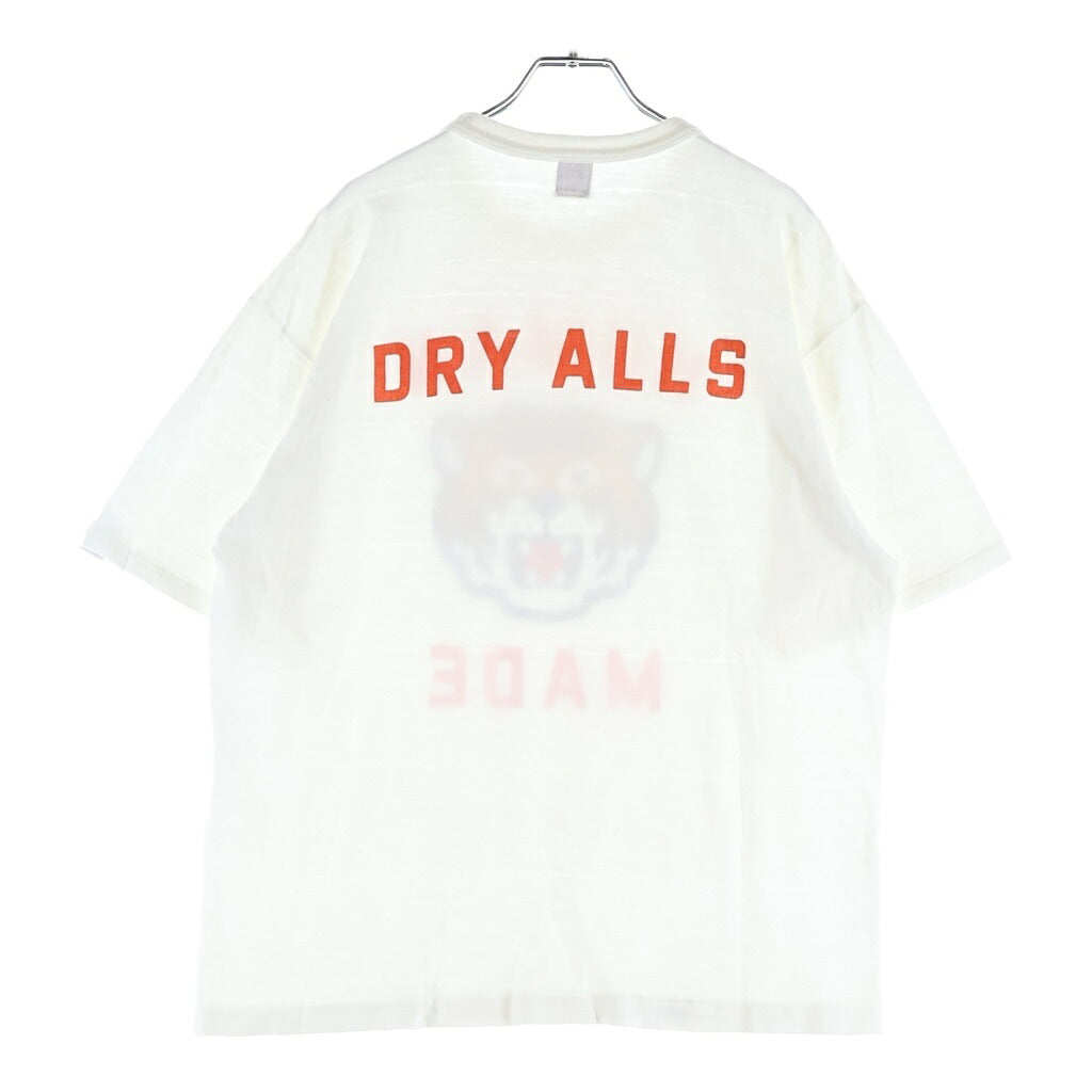 HUMAN MADE(ヒューマンメイド) タイガーモチーフ グラフィックプリント半袖Tシャツ カットソー ホワイト