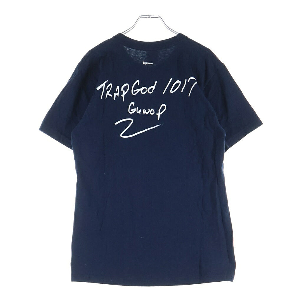 SUPREME(シュプリーム) 16AW Gucci Mane Tee フロントプリント 半袖Tシャツ カットソー ブラック