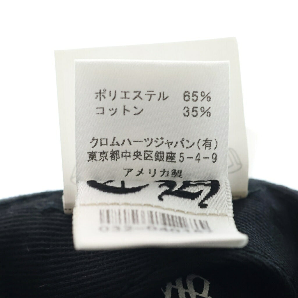 CHROME HEARTS(クロムハーツ) CH HAT CH刺繍ベースボールキャップ ネイビー