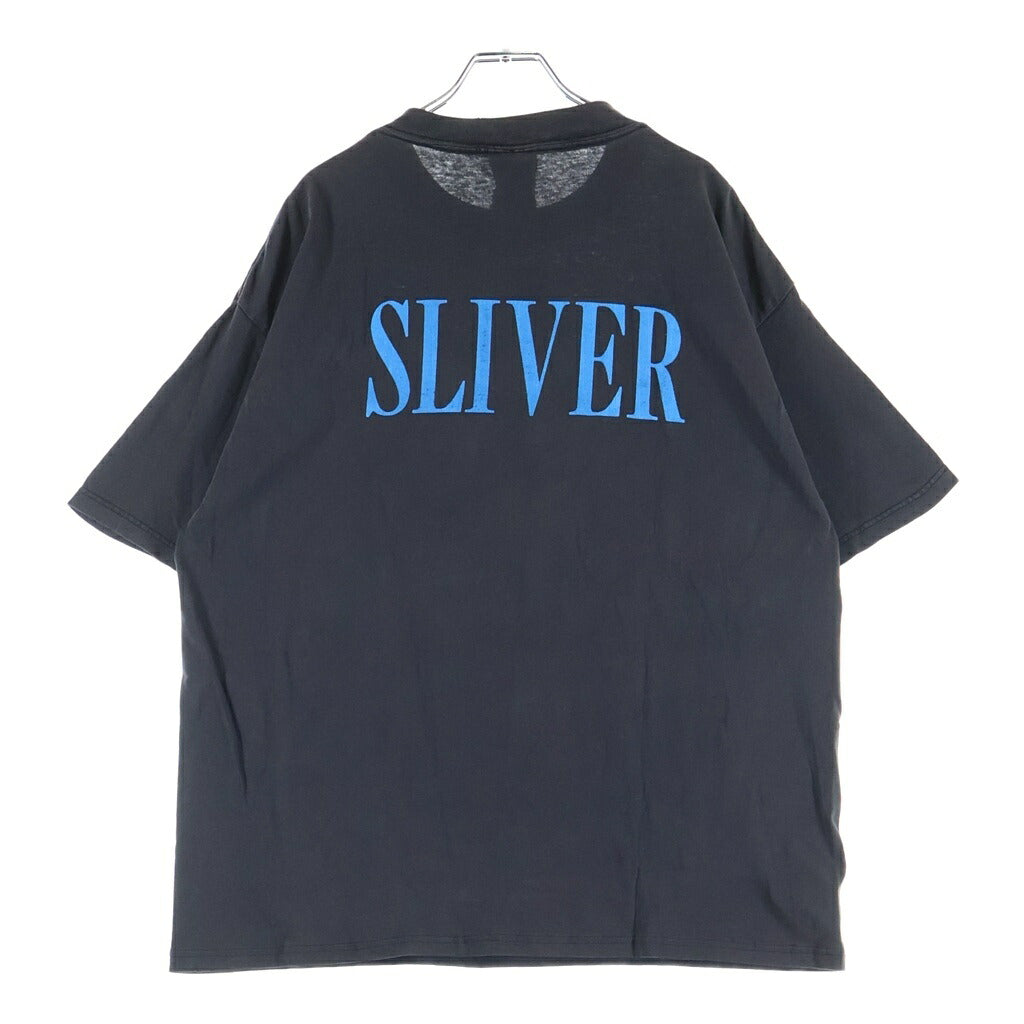 VINTAGE(ヴィンテージ) 90S VINTAGE NIRVANA SLIVER GIANT TEE ニルヴァーナ スリヴァー ヴィンテージ 両面プリント クルーネックTシャツ 半袖カットソー ブラック