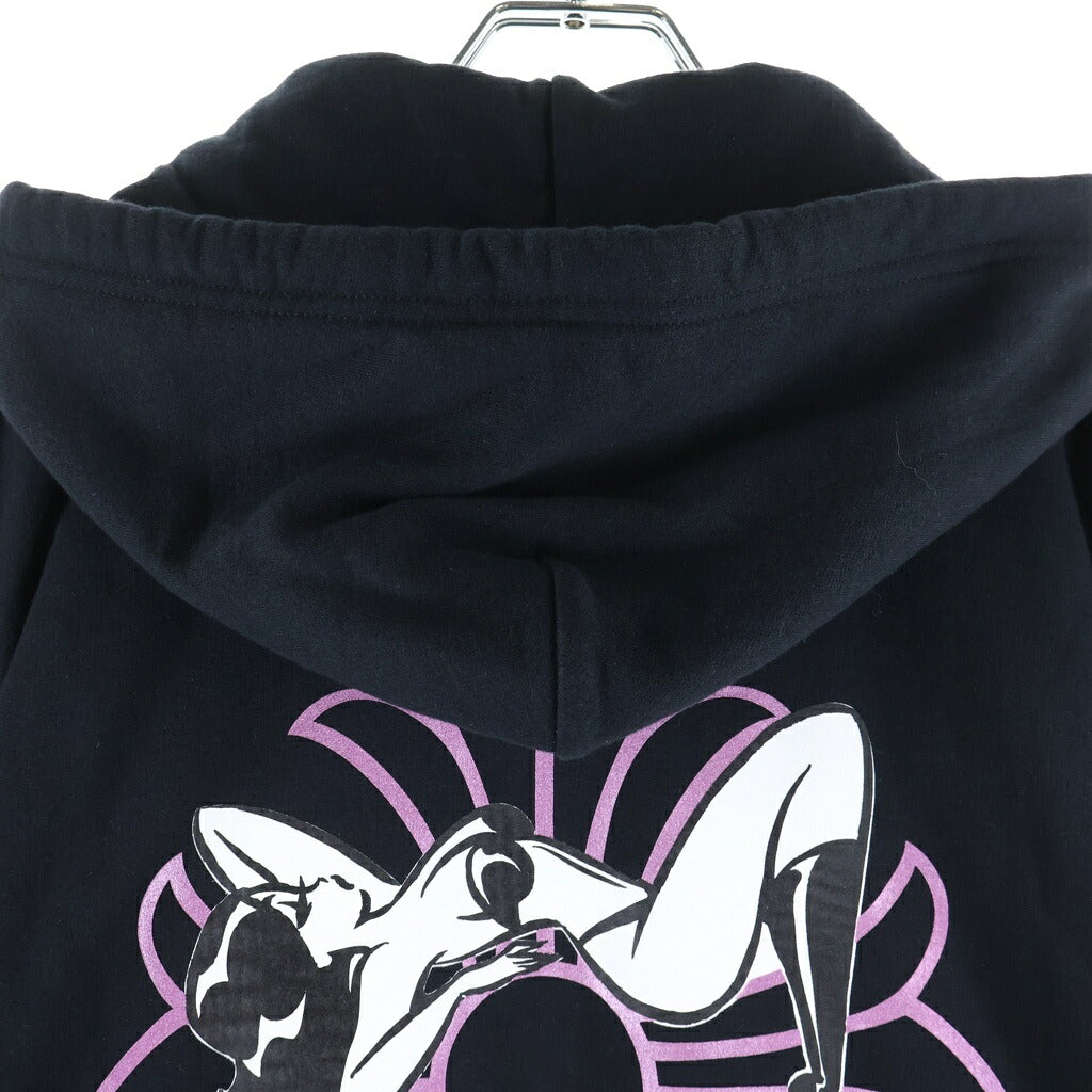 CHROME HEARTS(クロムハーツ) DEADLY DOLL SWTSHRT PLVR LTD ONLINE オンライン限定 デッドリードール プルオーバースウェットパーカー フーディー ブラック