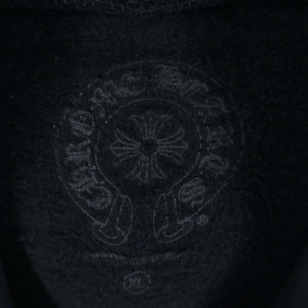 CHROME HEARTS(クロムハーツ) DEADLY DOLL SWTSHRT PLVR LTD ONLINE オンライン限定 デッドリードール プルオーバースウェットパーカー フーディー ブラック