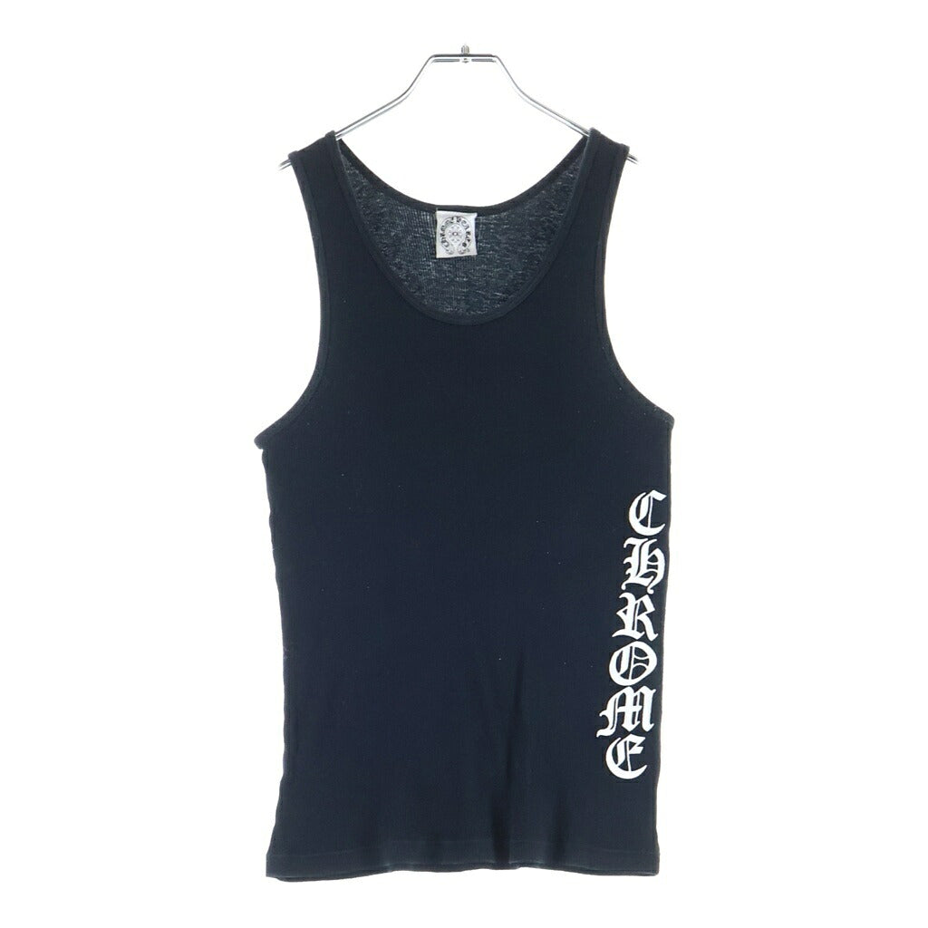 CHROME HEARTS(クロムハーツ) OLD ×HIMURO KYOUSUKE RIB TANK ×氷室京介 CHクロス リブタンクトップ ブラック