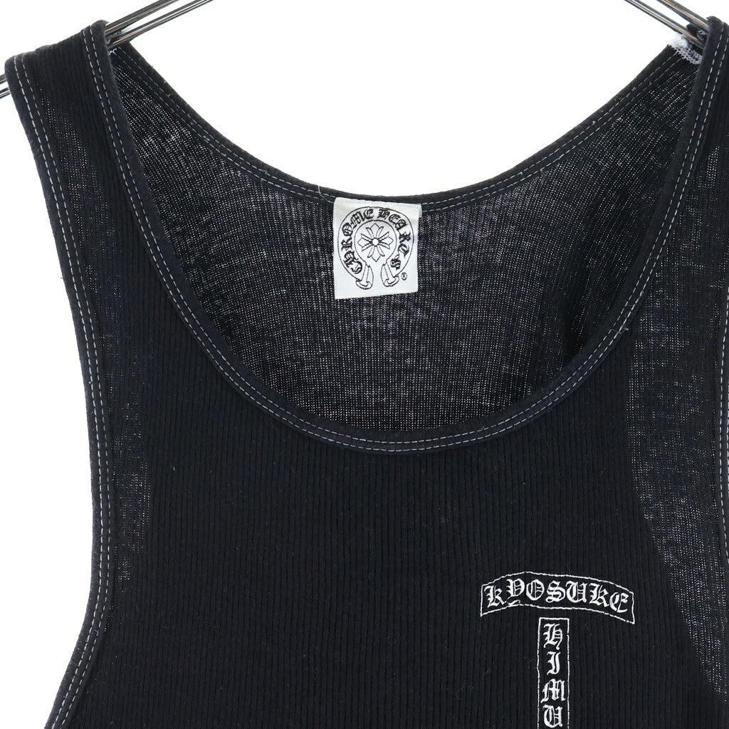 CHROME HEARTS(クロムハーツ) OLD VINE DAGGER RIB TANK ヴァインダガー リブタンクトップ ブラック