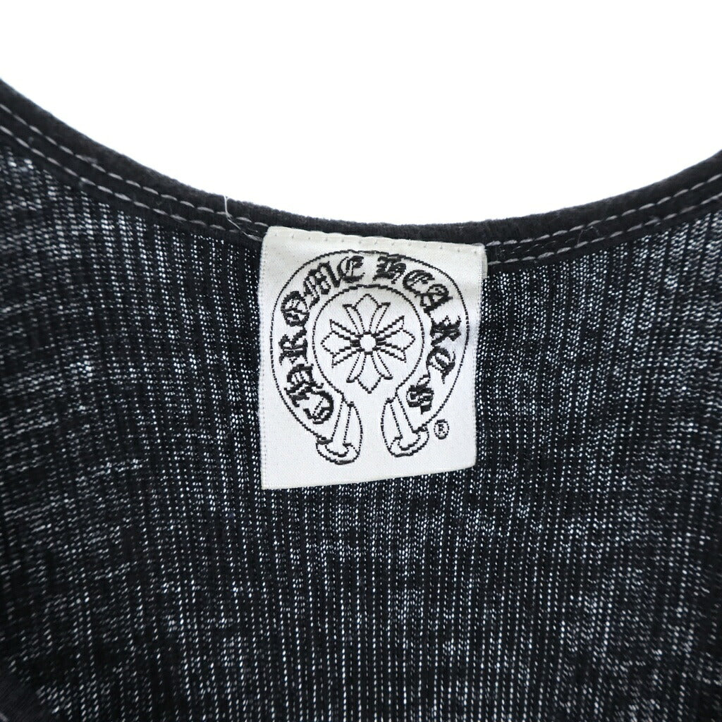 CHROME HEARTS(クロムハーツ) OLD VINE DAGGER RIB TANK ヴァインダガー リブタンクトップ ブラック