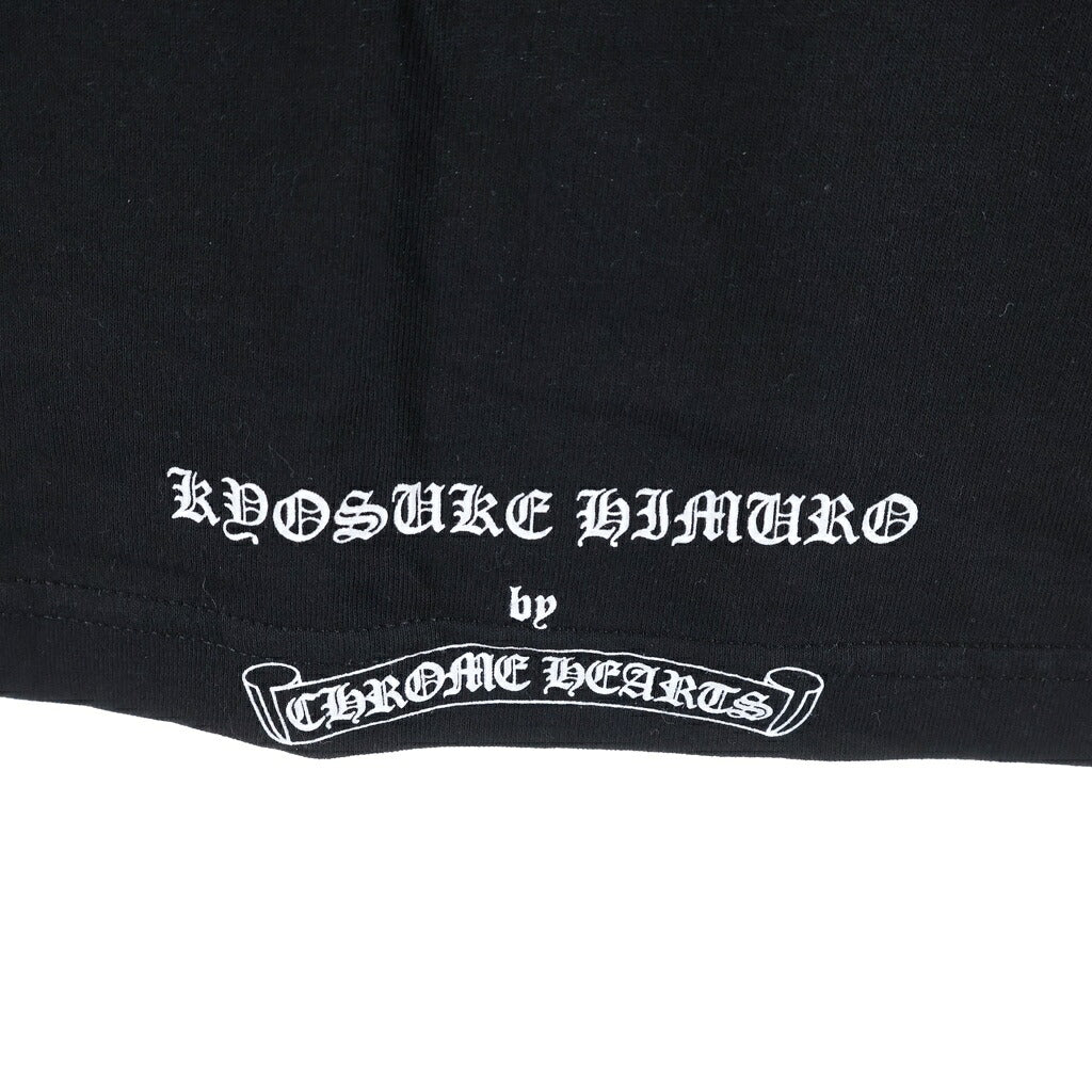 CHROME HEARTS(クロムハーツ) OLD ×氷室京介 L/S TEE アームパンサープリント クルーネック長袖Tシャツ ロングスリーブカットソー ブラック
