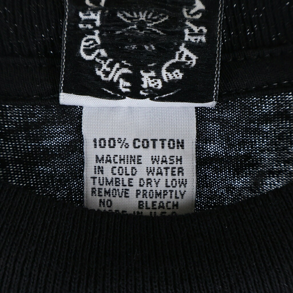 CHROME HEARTS(クロムハーツ) OLD ×氷室京介 L/S TEE アームパンサープリント クルーネック長袖Tシャツ ロングスリーブカットソー ブラック