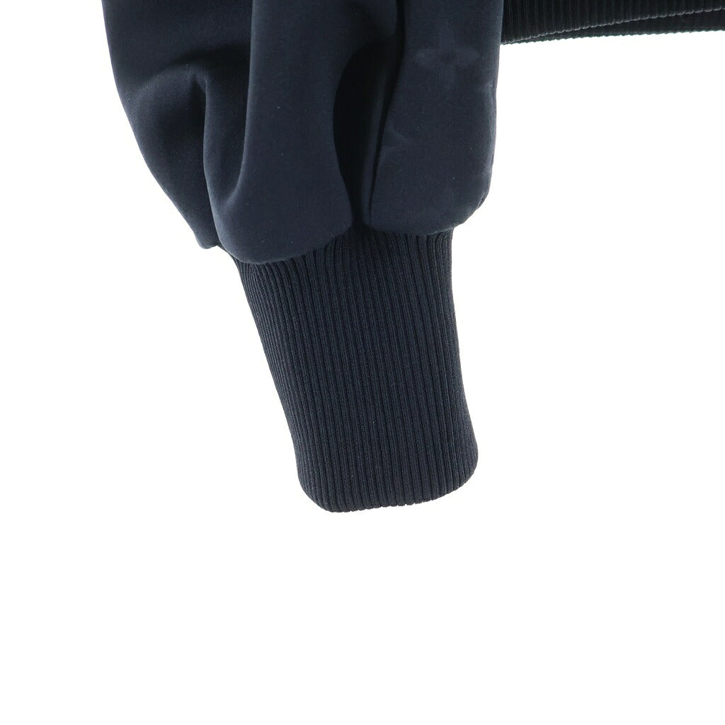 LOUIS VUITTON(ルイヴィトン) 22SS モノグラム ジップアップスウェット トラックジャケット ブラック レディース RW221WW D97 FMJA26