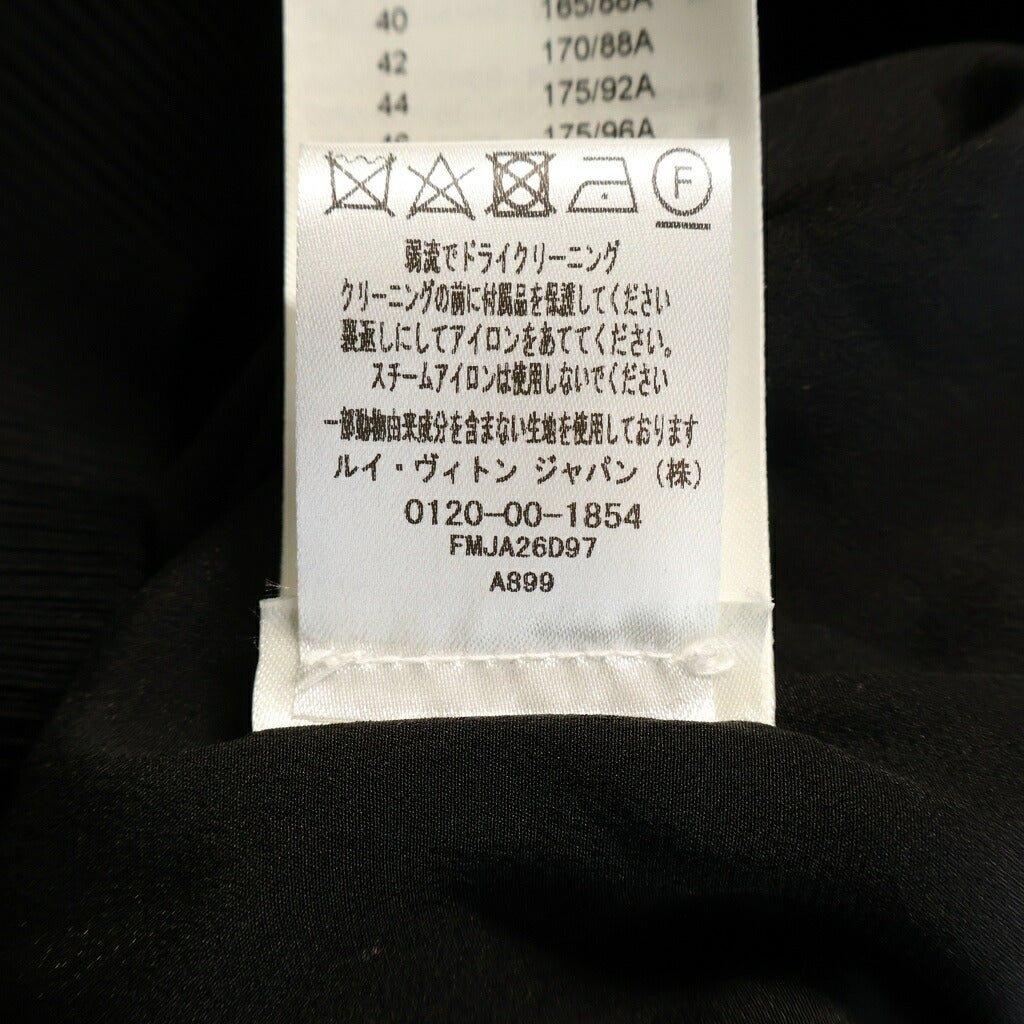 LOUIS VUITTON(ルイヴィトン) 22SS モノグラム ジップアップスウェット トラックジャケット ブラック レディース RW221WW D97 FMJA26