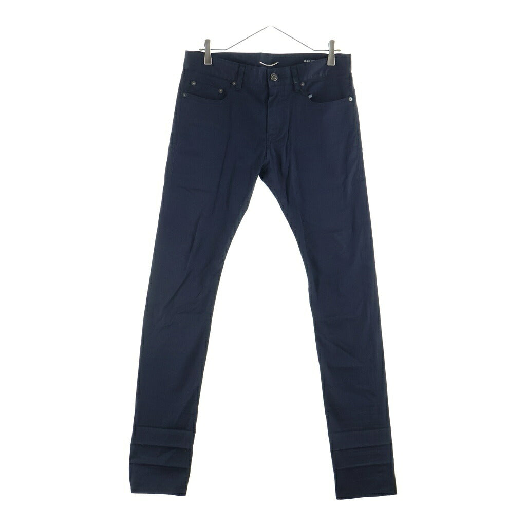SAINT LAURENT PARIS(サンローランパリ) コットン ジップアップ スキニーデニムパンツ ブラック 315401 YU061