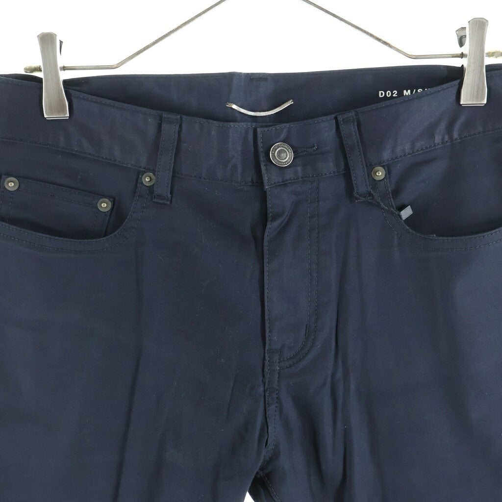 SAINT LAURENT PARIS(サンローランパリ) コットン ジップアップ スキニーデニムパンツ ブラック 315401 YU061