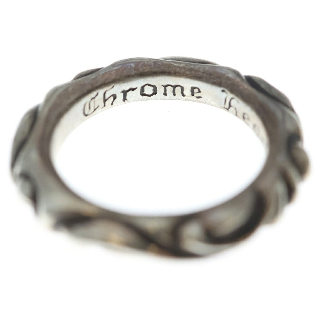 CHROME HEARTS(クロムハーツ) SCRL BAND スクロールバンド リング シルバー BCA351