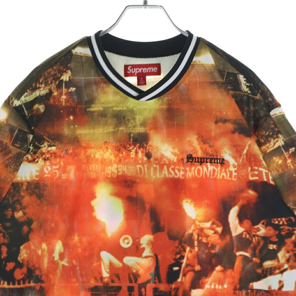 SUPREME(シュプリーム) 25SS Vinci Per Noi Soccer Jersey ヴィンチ ペルノ サッカー 半袖Tシャツ レッド