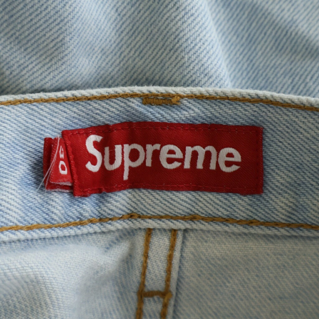 SUPREME(シュプリーム) 24SS Baggy Denim Short ジップアップ バギー ハーフデニムパンツ インディゴ