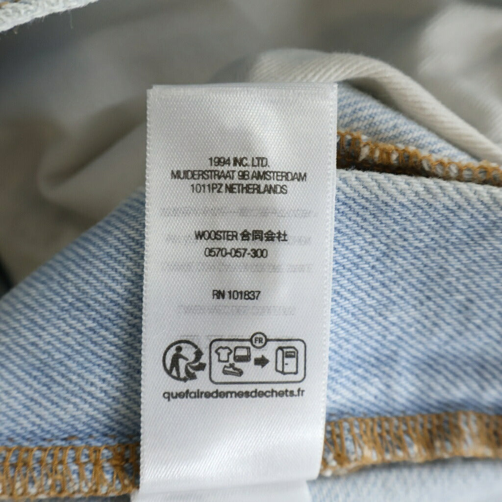 SUPREME(シュプリーム) 24SS Baggy Denim Short ジップアップ バギー ハーフデニムパンツ インディゴ