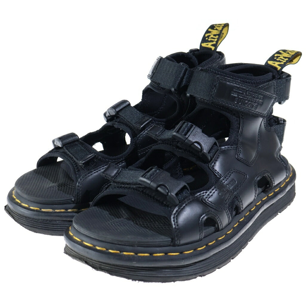 Dr.Martens(ドクターマーチン) ×SUICOKE BOAK スイコック ボーク レザー サンダル ブラック