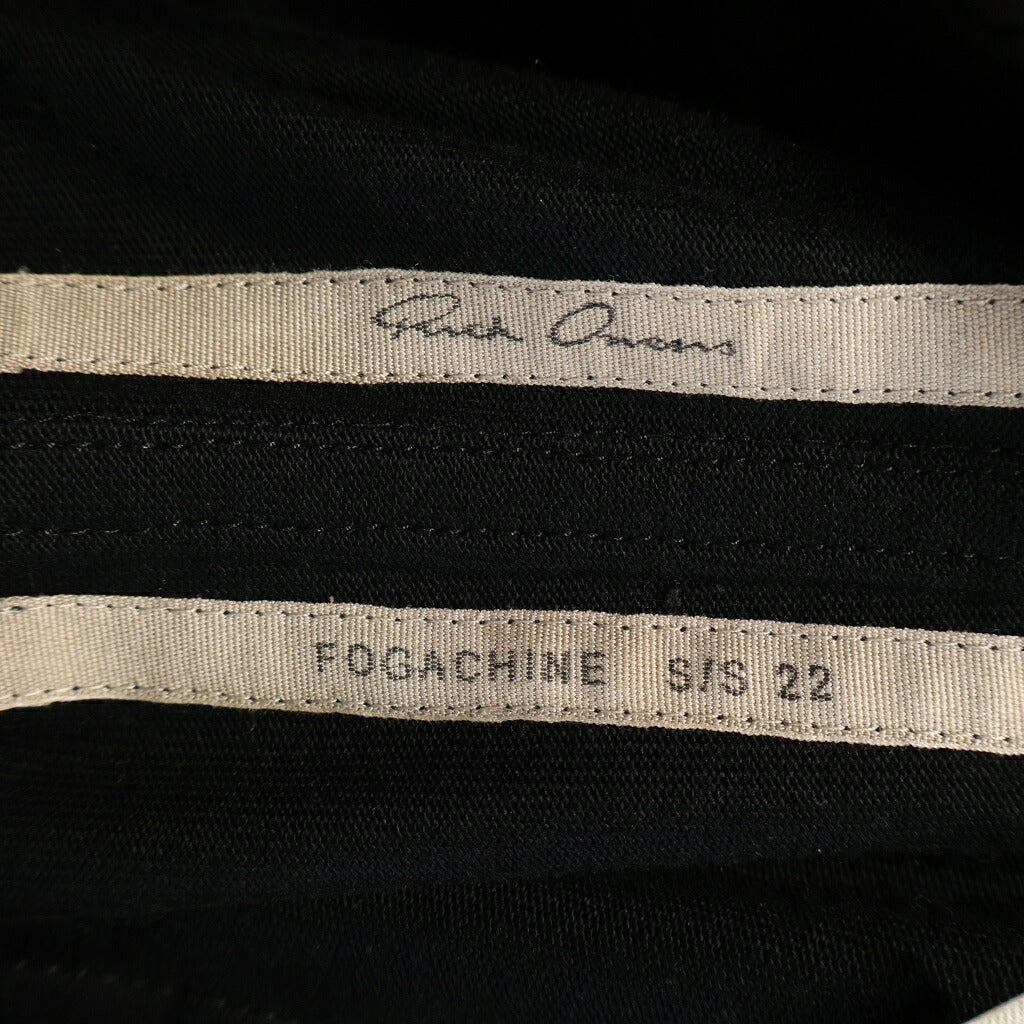 Rick Owens(リックオウエンス) 22SS MASTODON CARGO マストドン カーゴパンツ ブラック RU01B1396-BA