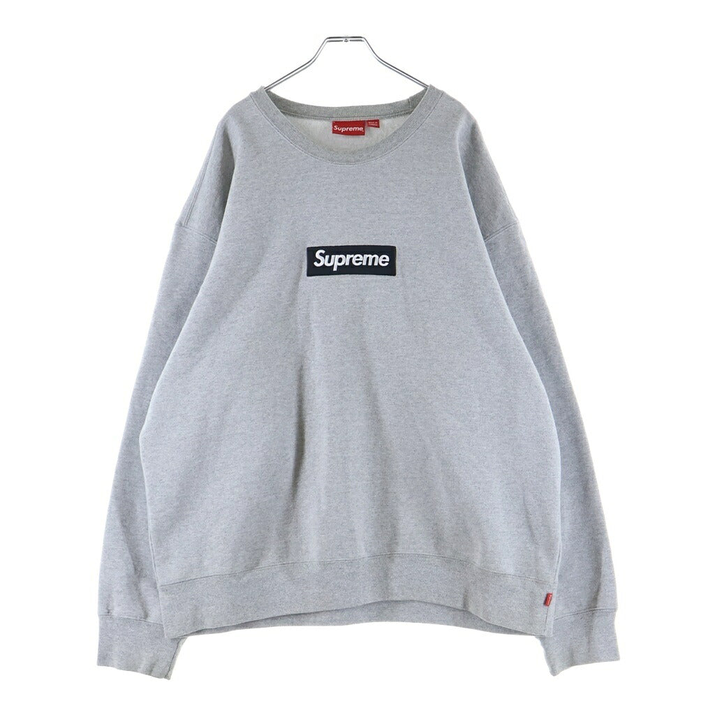 SUPREME(シュプリーム) 22AW Box Logo Crewneck Sweat Shirt クルーネックスウェットシャツ グレー