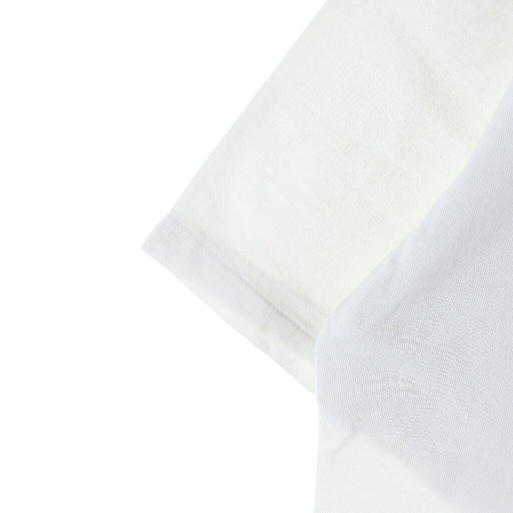 SAINT MICHAEL(セントマイケル) 25AW BABY MICHAEL S/S Tee ベビーマイケル グラフィックプリント半袖Tシャツ カットソー ホワイト SM-HR1-0000-022