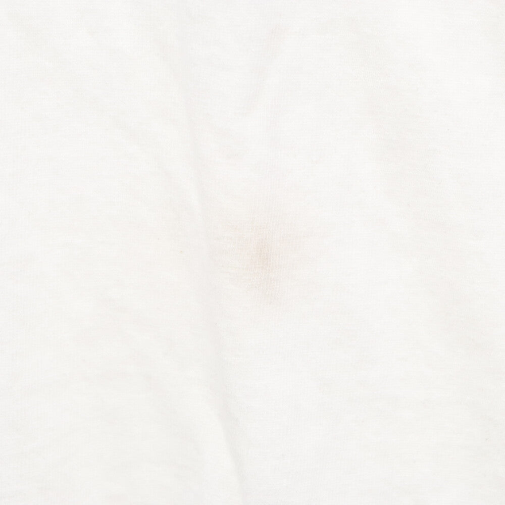 SAINT MICHAEL(セントマイケル) 24SS SAMMY SS TEE フロントプリント半袖Tシャツ カットソー ホワイト SM-YS8-0000-009
