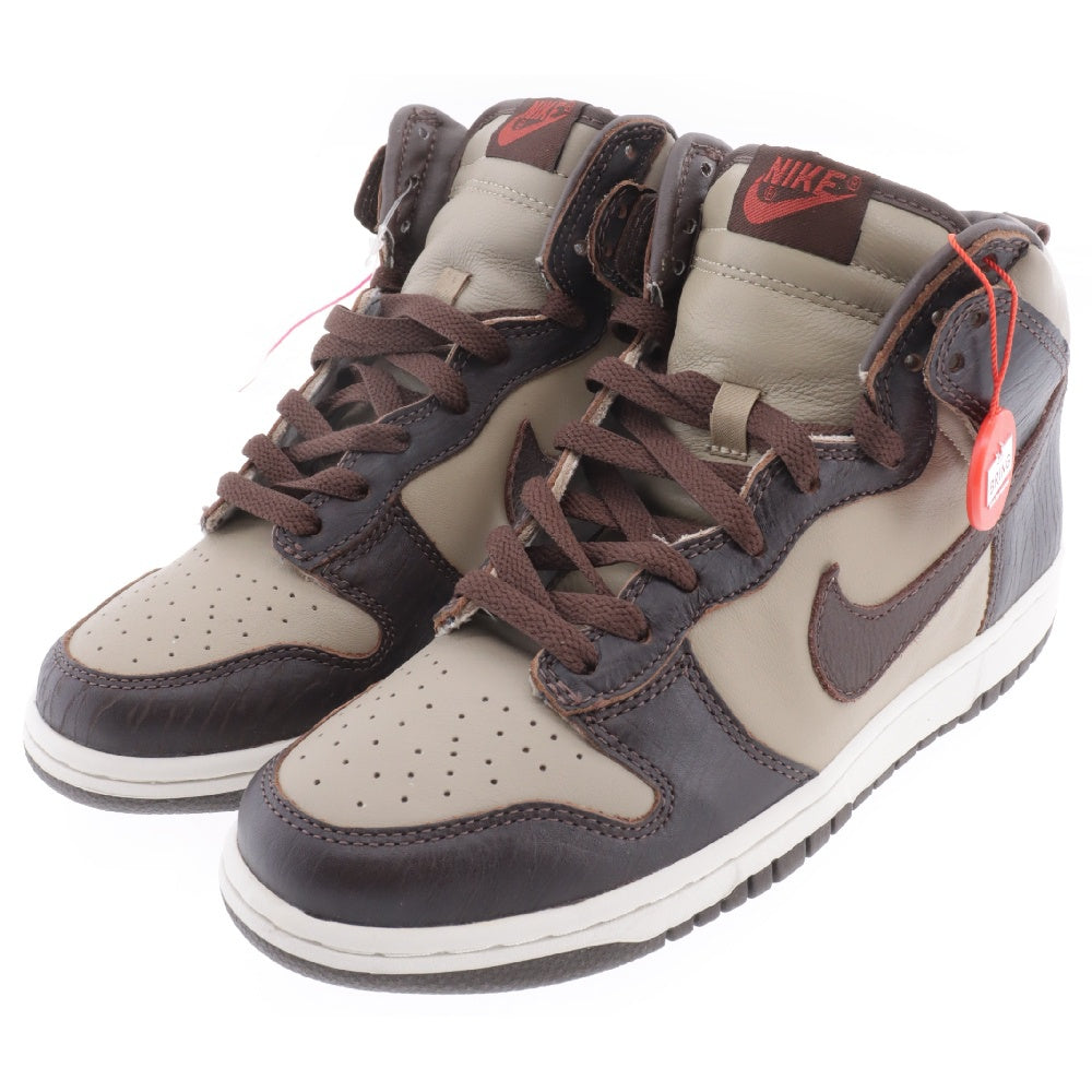 NIKE(ナイキ) DUNK HIGH PREMIUM ダンク ハイカットスニーカー プレミアム ブラウン US8/26cm 306968 221