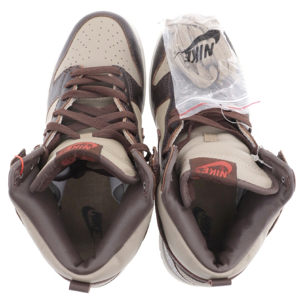 NIKE(ナイキ) DUNK HIGH PREMIUM ダンク ハイカットスニーカー プレミアム ブラウン US8/26cm 306968 221