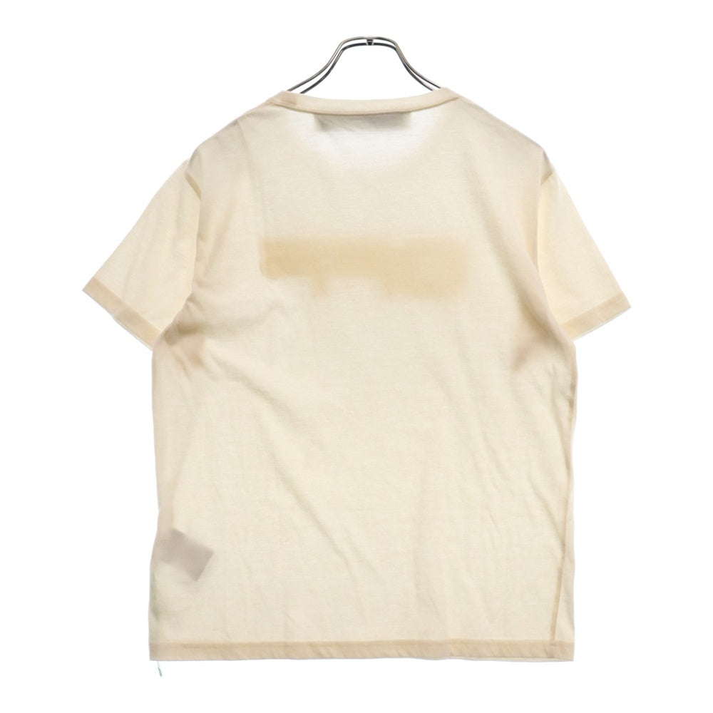 OFF-WHITE(オフホワイト) 20SS フロントロゴ半袖Tシャツ アイボリー OMAA081S20185020