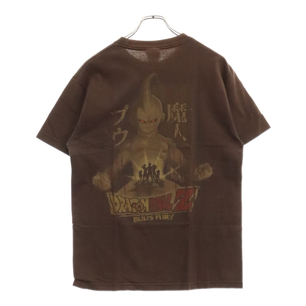 VINTAGE(ヴィンテージ) 00s DRAGONBALL Z ドラゴンボール 魔人ブウ プリント 半袖Tシャツ ブラウン