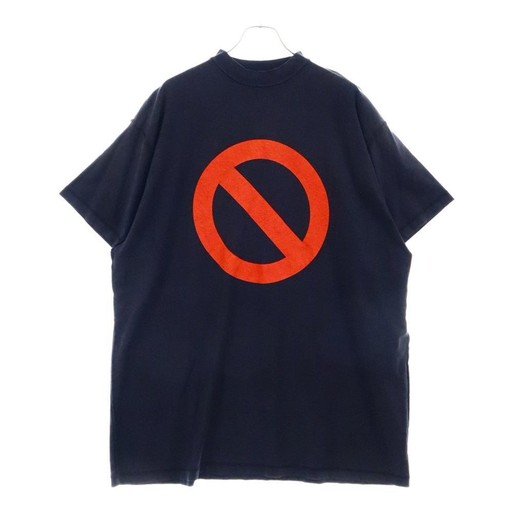BALENCIAGA(バレンシアガ) 24AW BFRND Series Music Inside-Out T-Shirt インサイドアウト ミュージックプリント半袖Tシャツ ブラック 787358 TQVG8