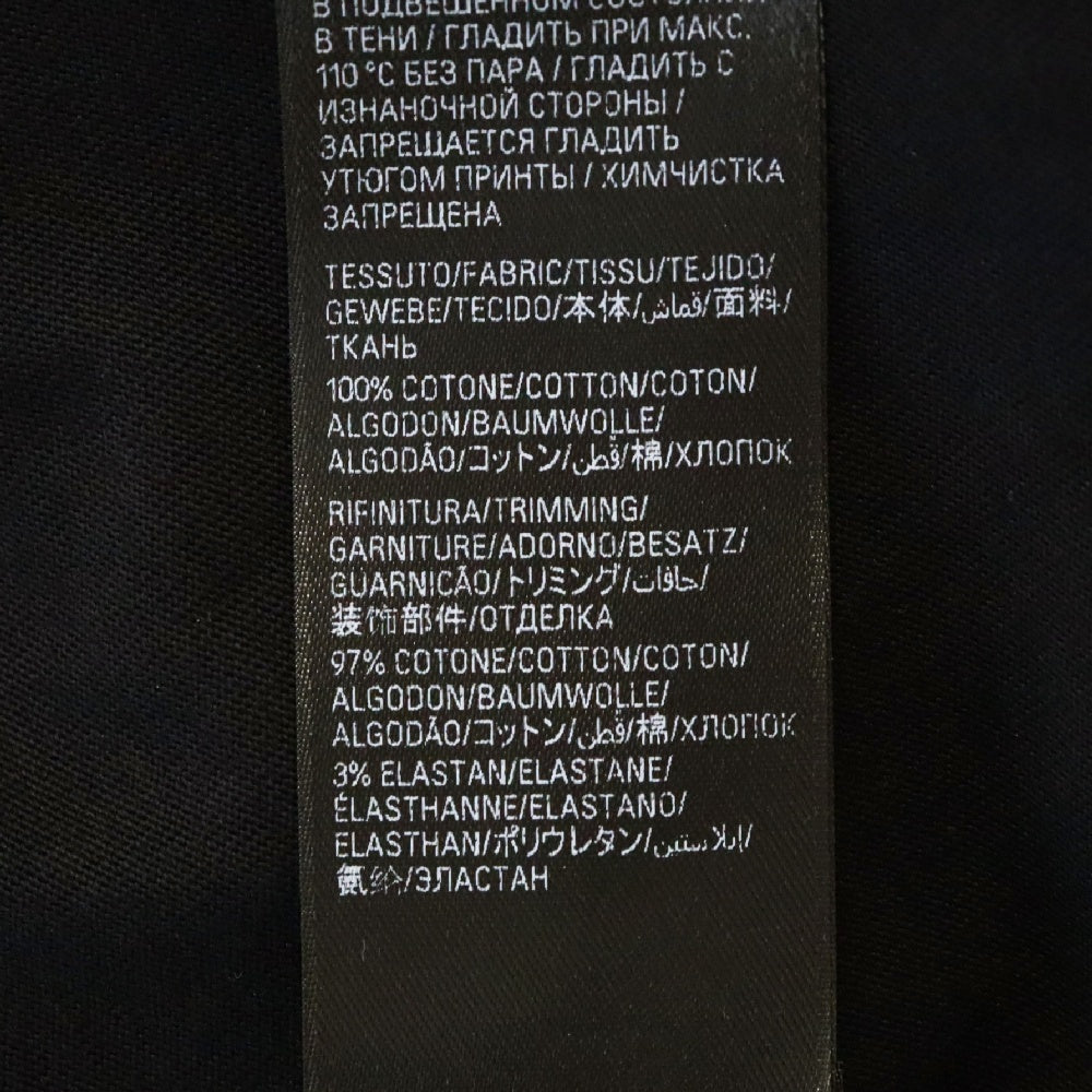 BALENCIAGA(バレンシアガ) 25SS Alipay T-Shirt アリペイ フロントプリント半袖Tシャツ ブラック 787349 TRVY9