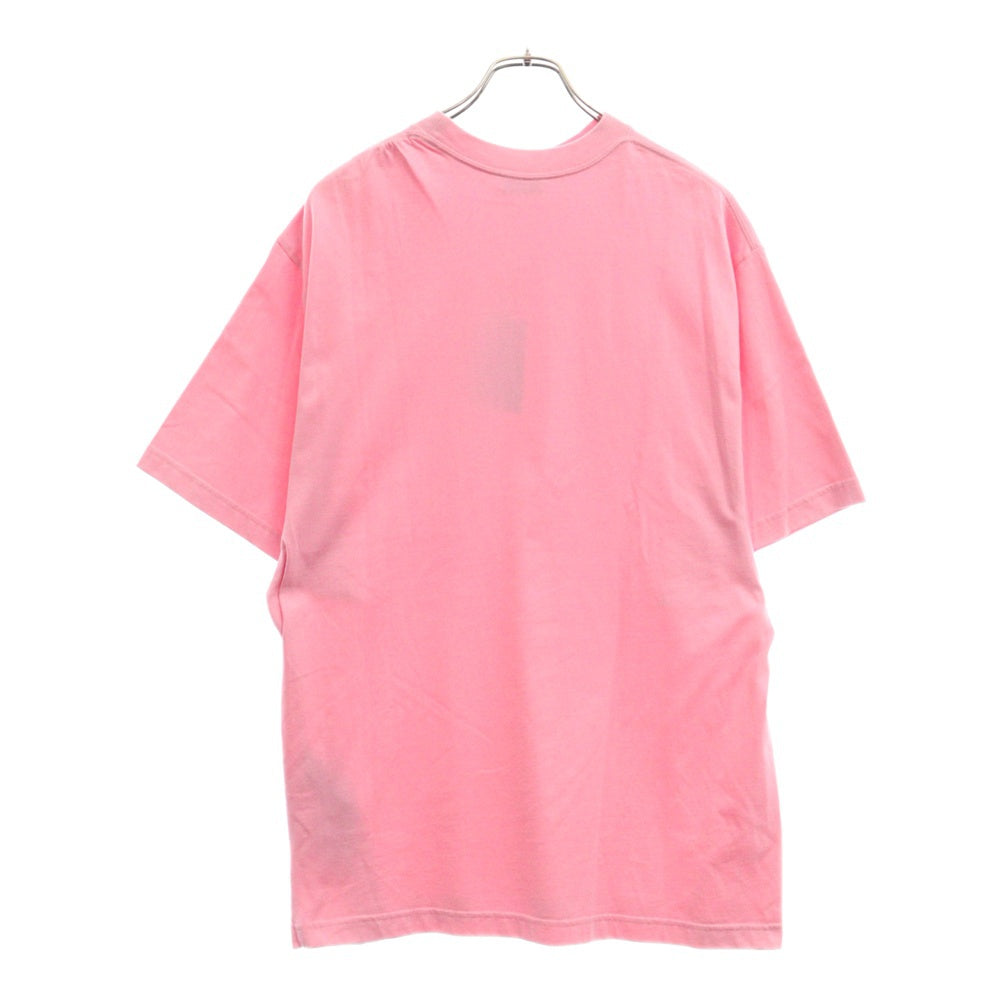 BALENCIAGA(バレンシアガ) Bebe Rhinestone Oversized T-Shirt ラインストーン装飾 半袖Tシャツ ピンク 681314 TLVH4
