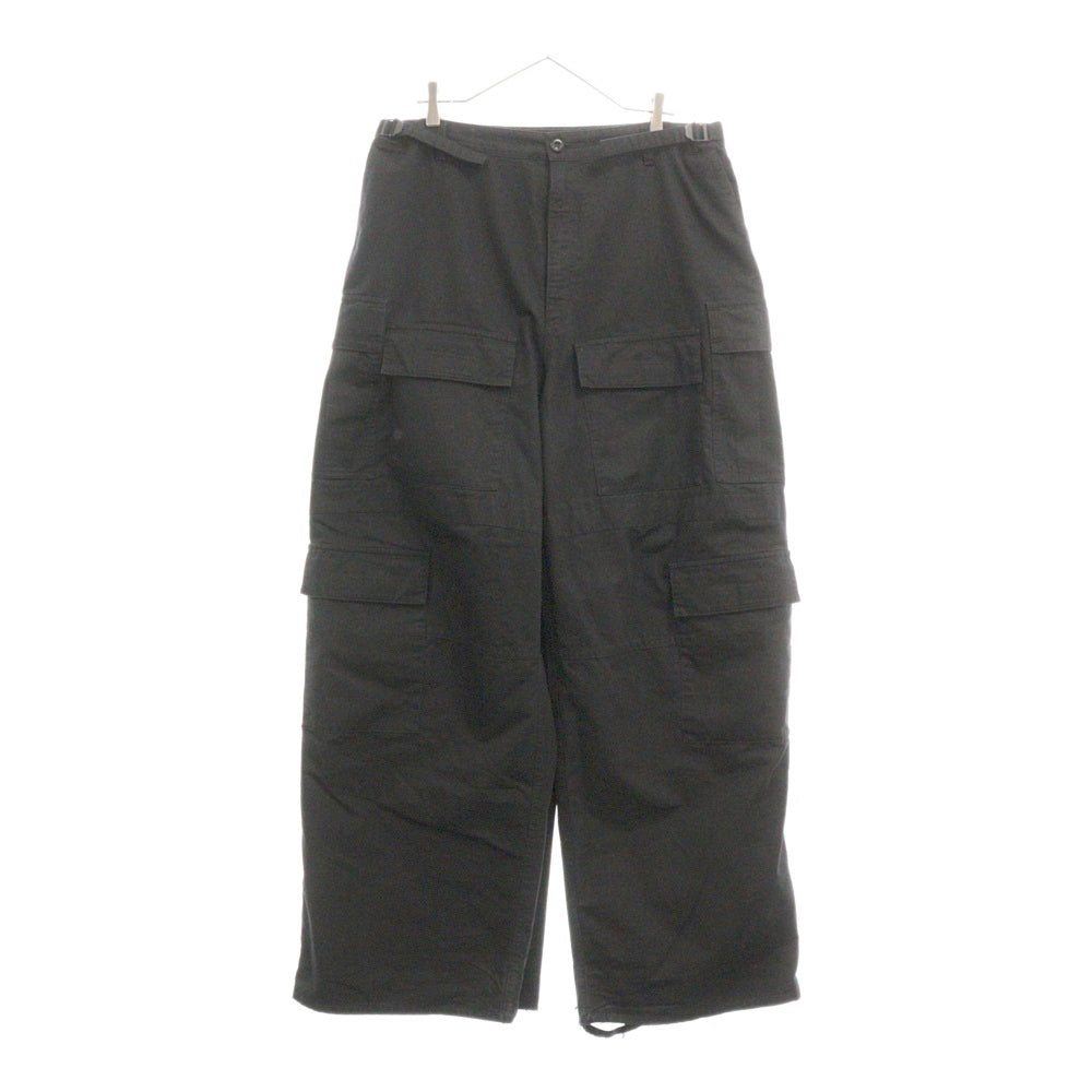 BALENCIAGA(バレンシアガ) Apron Cargo Pants Skirt エプロン スカート カーゴパンツ ブラック 748599 TKP27
