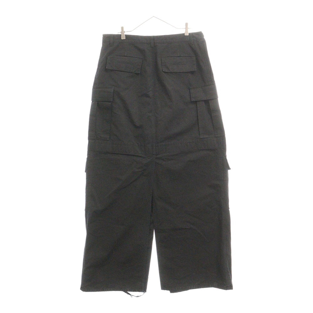 BALENCIAGA(バレンシアガ) Apron Cargo Pants Skirt エプロン スカート カーゴパンツ ブラック 748599 TKP27