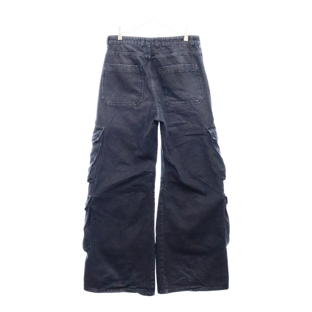 DIESEL(ディーゼル) D-SIRE-CARGO-S デニムカーゴパンツ ブラック A11871