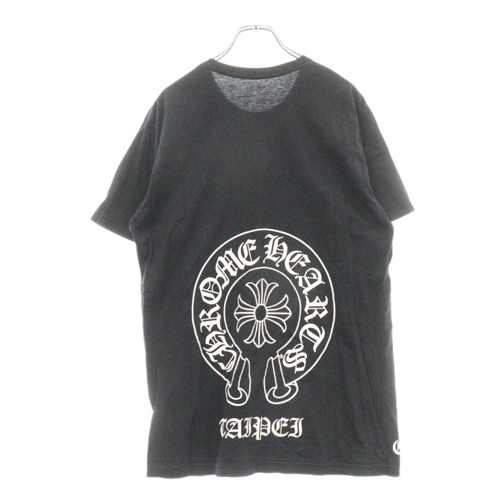 CHROME HEARTS(クロムハーツ) TAIPEI Limited Horseshoe S/S Tee 台北限定ホースシュー半袖Tシャツ ブラック