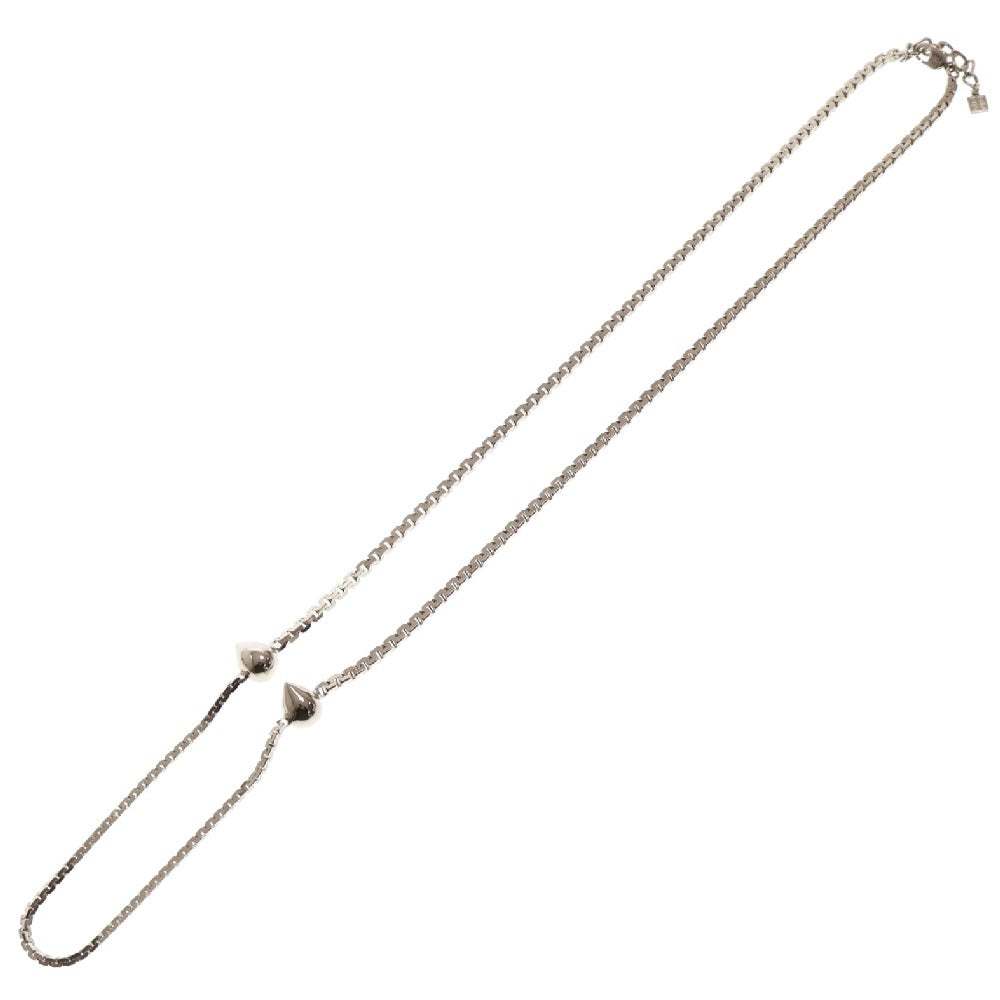 GIVENCHY(ジバンシィ) Chain Necklace 4Gロゴ チェーンネックレス シルバー BN009UF003 040