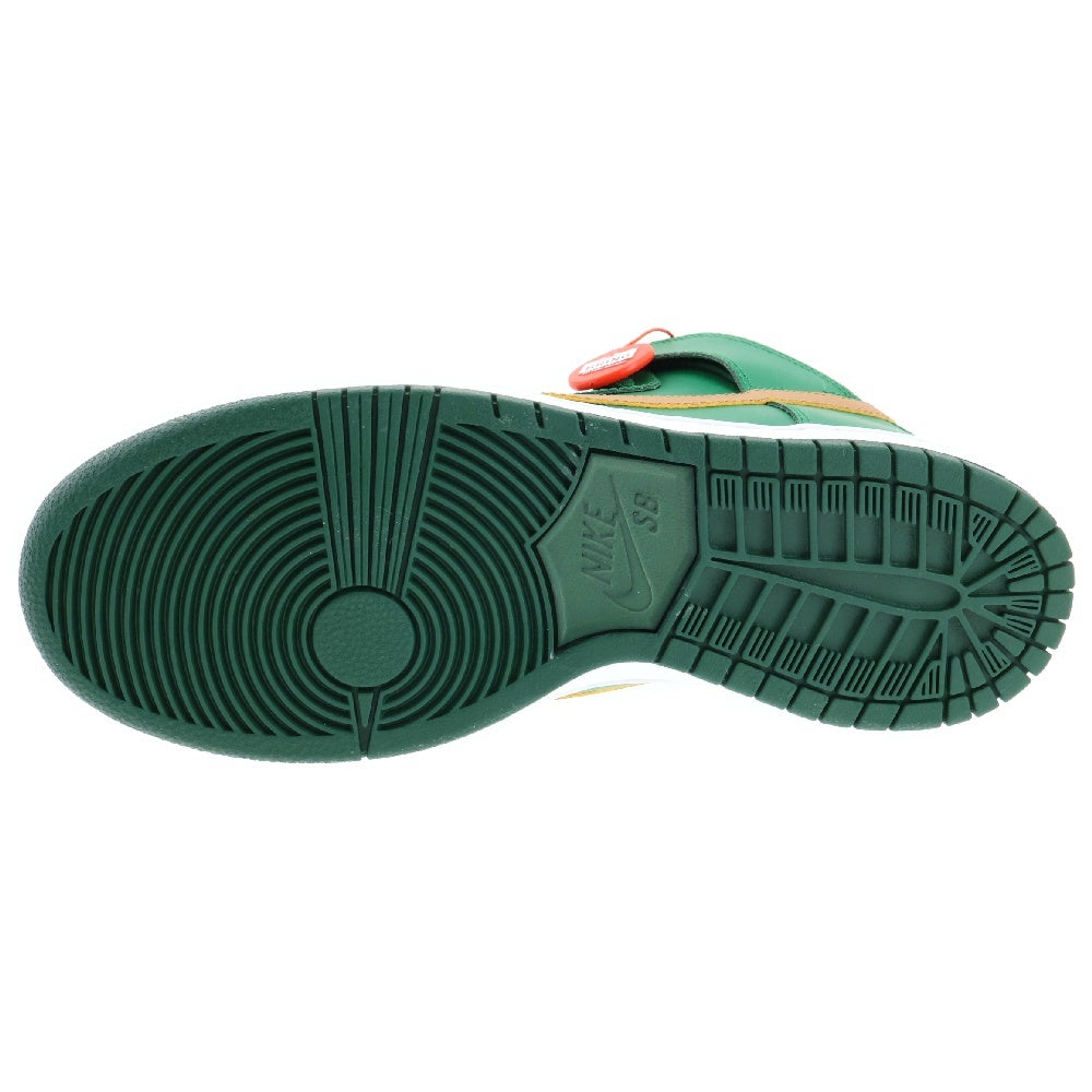 NIKE SB(ナイキエスビー) Dunk High St Patty's Day ダンク ハイ セント パトリックス デー ハイカットスニーカー ゴールド/グリーン US9.5/27.5cm 305050 373