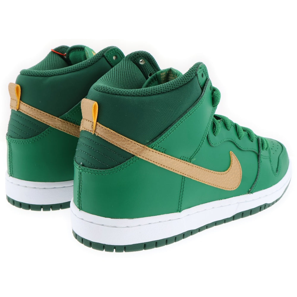 NIKE SB(ナイキエスビー) Dunk High St Patty's Day ダンク ハイ セント パトリックス デー ハイカットスニーカー ゴールド/グリーン US9.5/27.5cm 305050 373