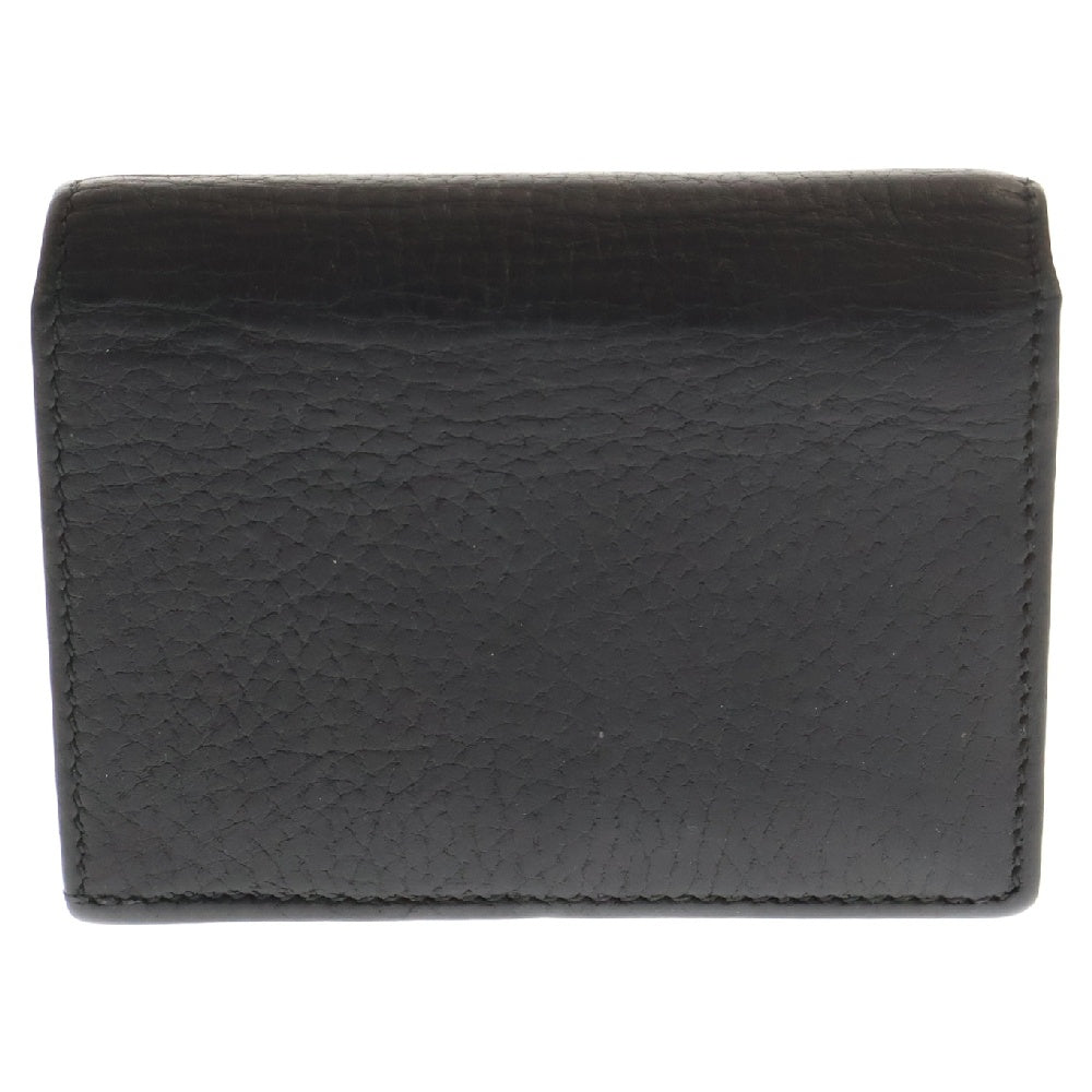 GUCCI(グッチ) Petite Marmont GGマーモント レザーウォレット 2つ折り財布 ブラック 456126