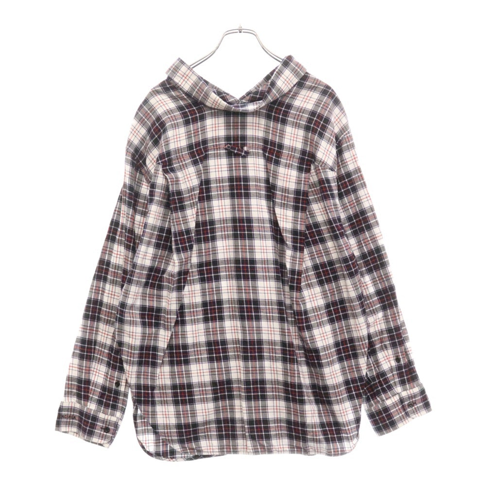 BALENCIAGA(バレンシアガ) Check Shirt 長袖チェックシャツ マルチ レディース 527817 TBM06